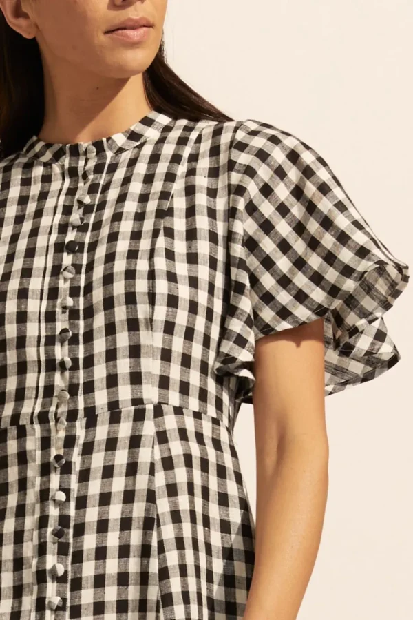 Store zoe kratzmann Savour Dress-Black Check