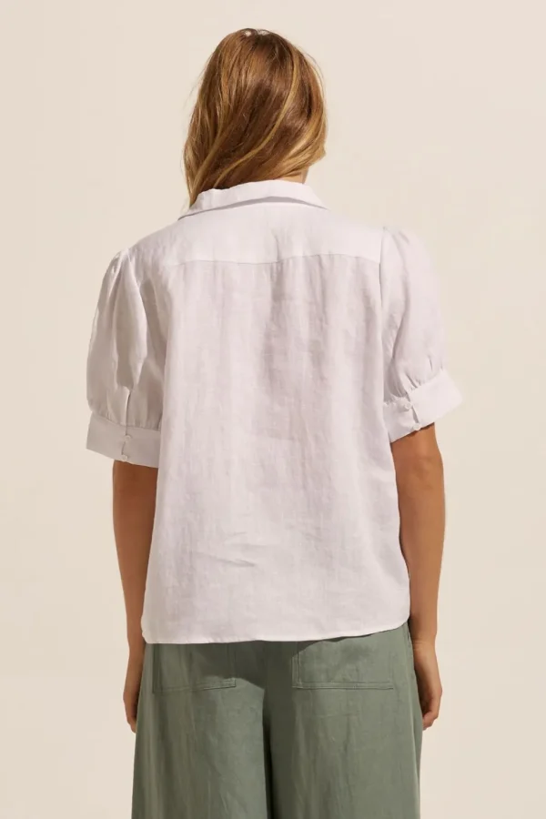 New zoe kratzmann Serene Top-Porcelain