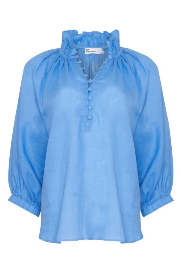 Outlet zoe kratzmann Siesta Top-Azure