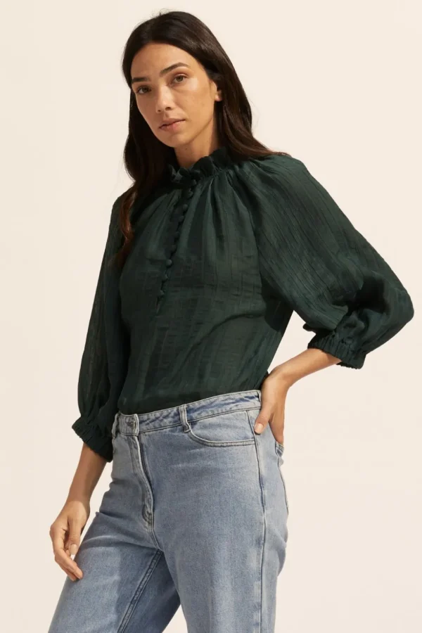 Hot zoe kratzmann Siesta Top-Green