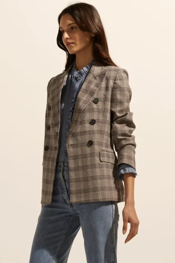 Cheap zoe kratzmann Spurt Jacket-Mousse Check