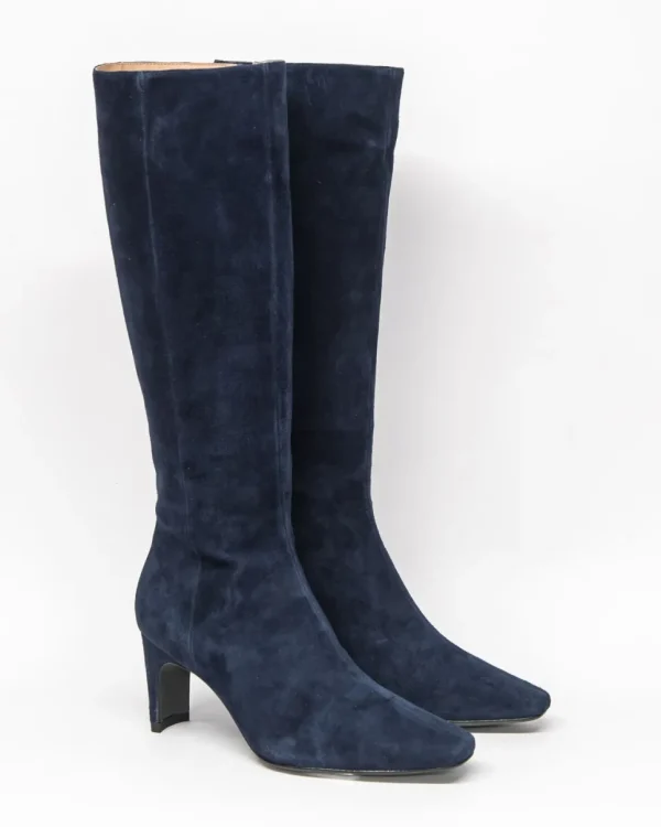 Store zoe kratzmann Steam Boot-Indigo Suede