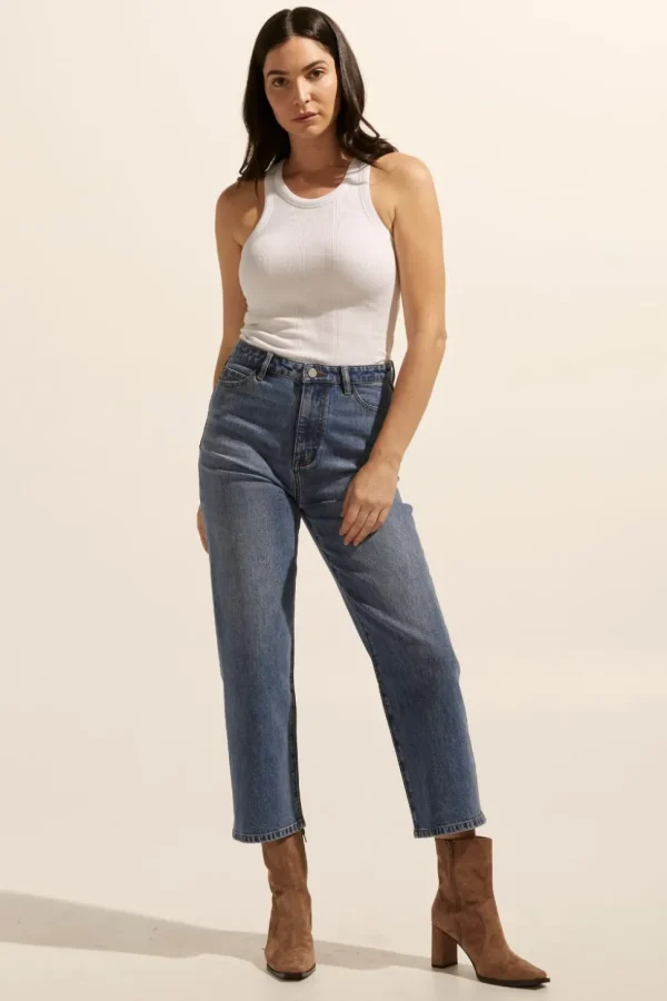 Store zoe kratzmann Tariff Jean-Mid Wash Denim