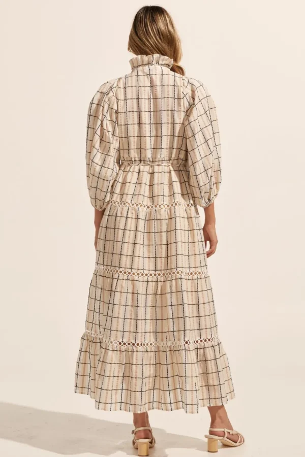 Fashion zoe kratzmann Toast Dress-Ivory Check