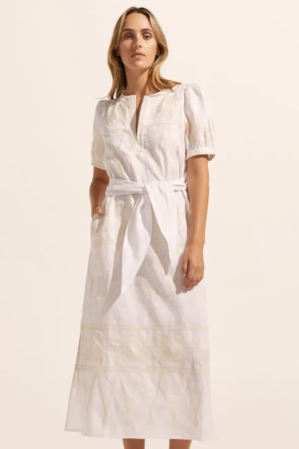 Outlet zoe kratzmann Unify Dress-Porcelain Embroid